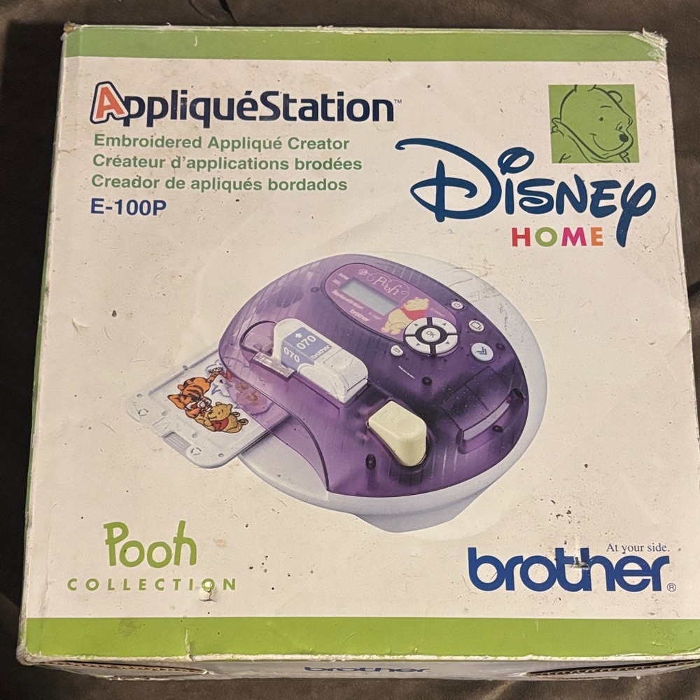 Brother Disney Home AppliquéStation E-100P - Purple